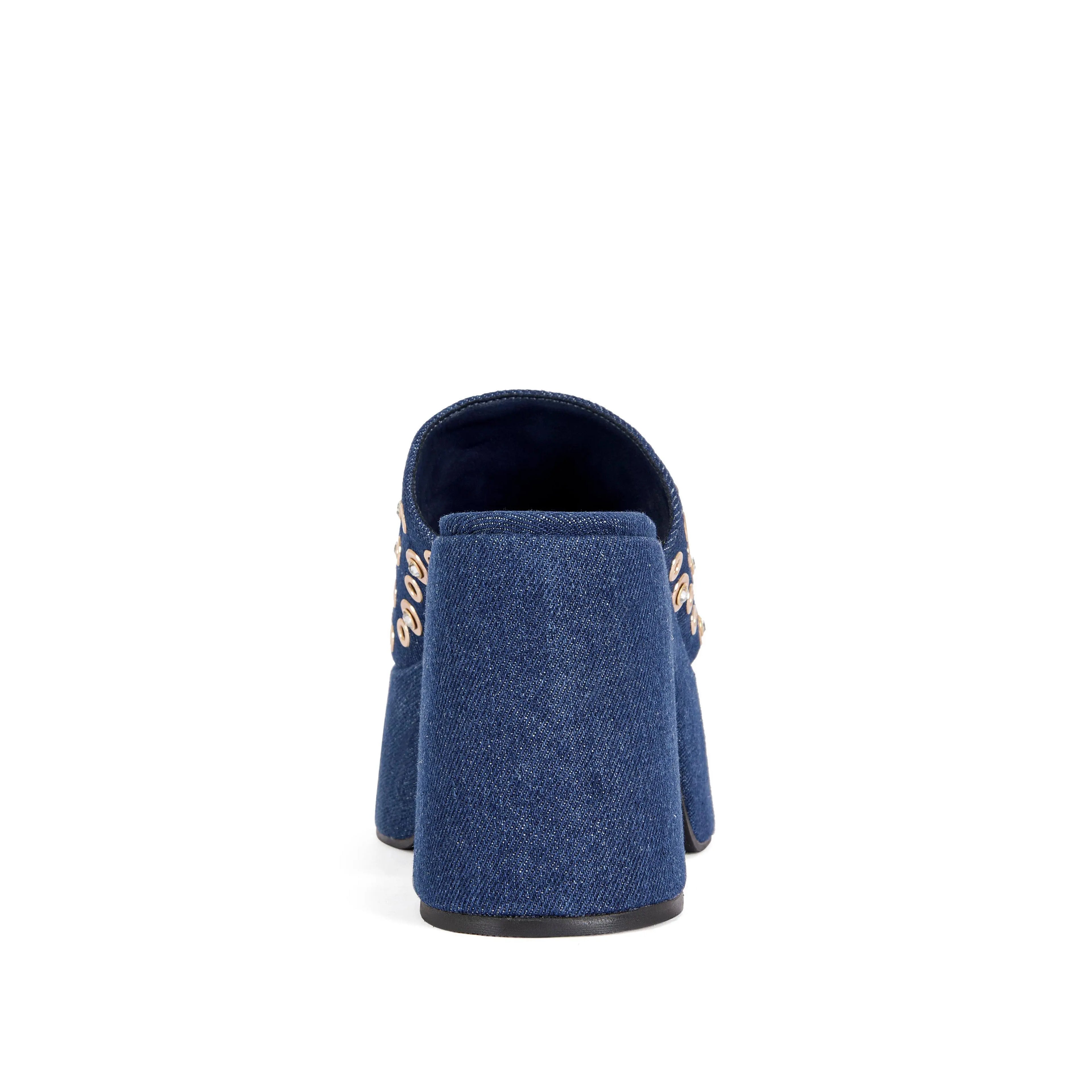 THEODORA-DENIM PLATFORM SANDAL